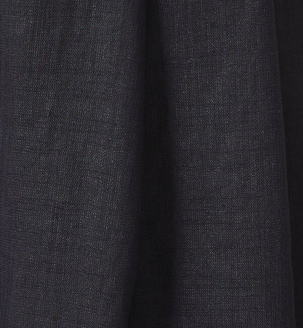 UNITED ARROWS green label relaxing「［size SHORT/TALLあり］ライト リネンライク タック ワイドパンツ UVカット 通気性」|スラックス|