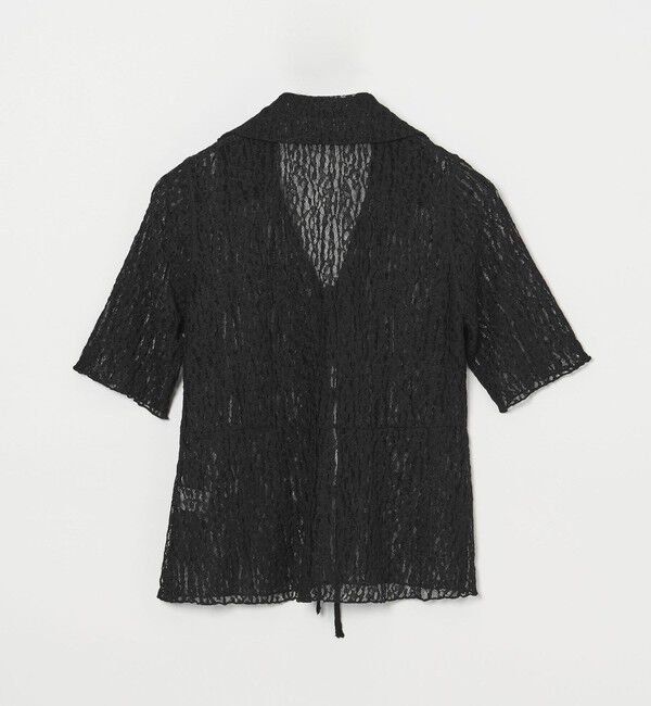 EMMEL REFINES「＜EMMEL REFINES＞カットレース リボン トップス」|Tシャツ・カットソー|