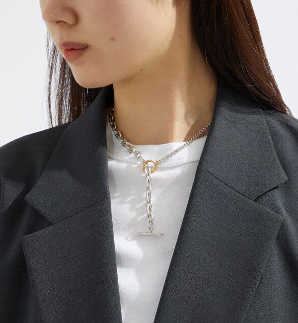 BEAUTY&YOUTH UNITED ARROWS「＜by Preek＞ミックス チェーン ネックレス」|ネックレス|その他1