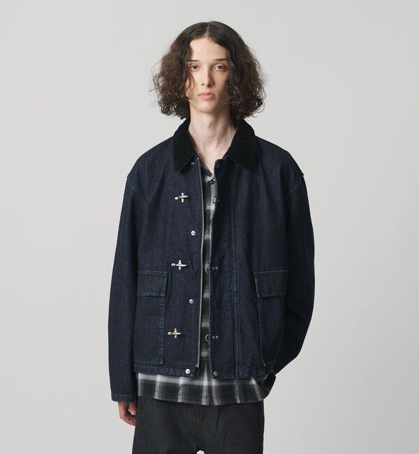 MONKEY TIME「デニム ファイヤーマン ジャケット」|その他|NAVY