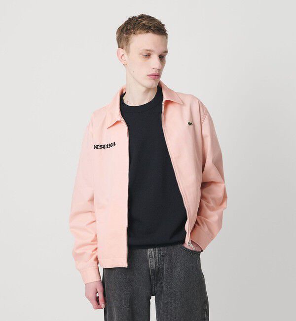 BEAUTY&YOUTH UNITED ARROWS「＜LACOSTE for BEAUTY&YOUTH＞ジップ ブルゾン」|その他|PINK