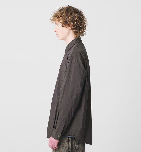 BEAUTY&YOUTH UNITED ARROWS「ライト コットンナイロン ワッシャー レギュラーシャツ GRANDE TAPERD型」|シャツ・ブラウス|