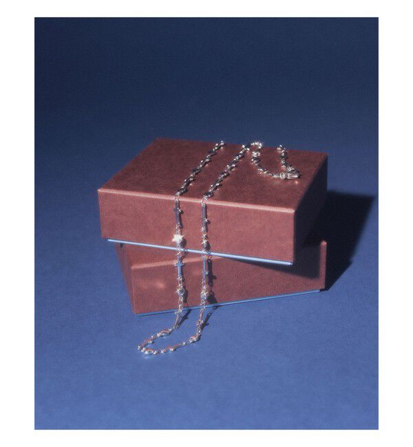 Ray BEAMS 「ステンレス クロス ＆ ハート ロング ネックレス」|ネックレス|