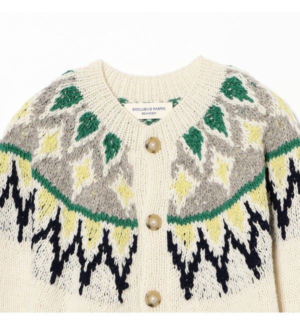 BEAMSBOY「ハンド ノルディック カーディガン」|ニット・セーター|