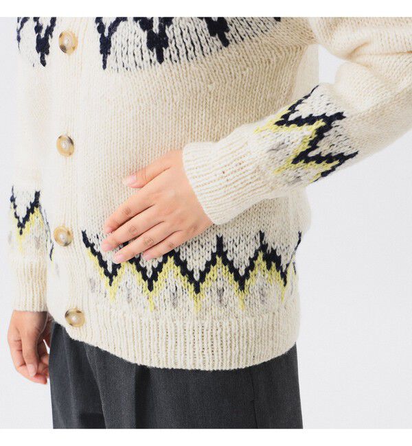 BEAMSBOY「ハンド ノルディック カーディガン」|ニット・セーター|