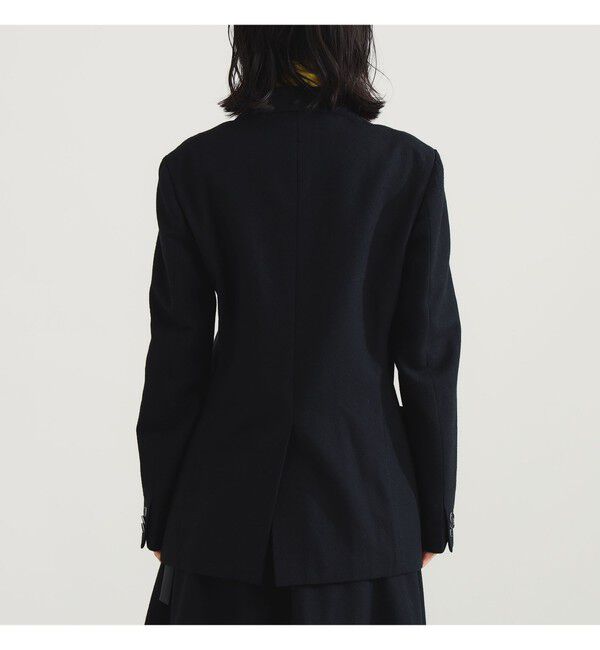 Demi-Luxe BEAMS 「AK+1 / ウール ソリッド 2ボタン ジャケット」|ダッフルコート|
