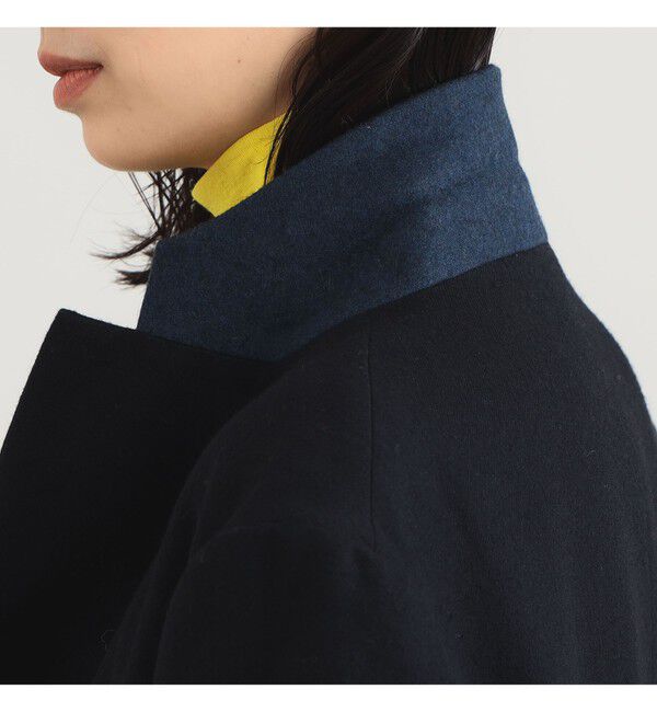 Demi-Luxe BEAMS 「AK+1 / ウール ソリッド 2ボタン ジャケット」|ダッフルコート|