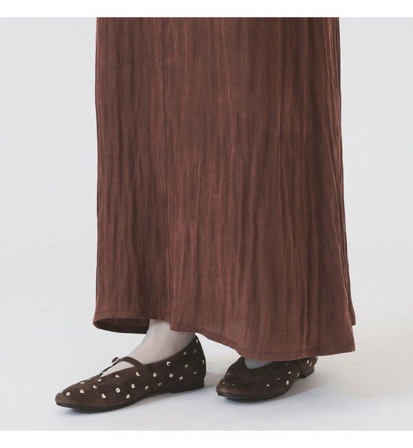 Ray BEAMS 「パウダー サテン キャミ ワンピース」|ワンピース|