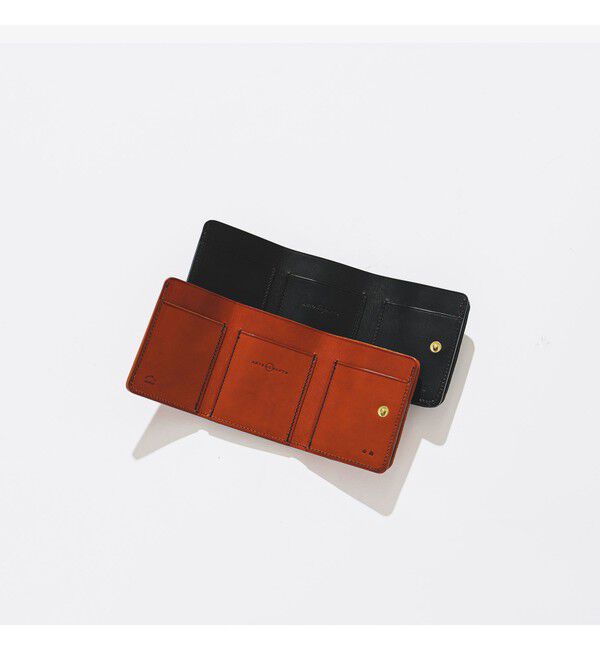 BEAMS PLUS「ARTS & CRAFTS / ELBAMATT NEW TRIFOLD WALLET」|財布|BROWN