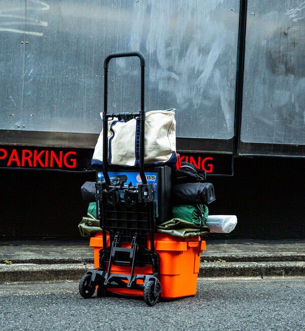 BEAMS「花岡車輌 / FLAT CART 2&times;4 BLACK」|その他|