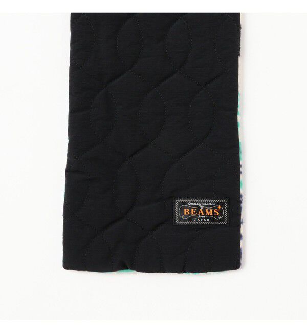 BEAMS PLUS「Muffler Boa Quilting」|マフラー|
