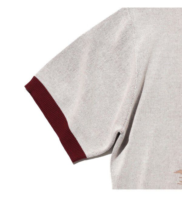BEAMS PLUS「Knit Tee Jacquard」|Tシャツ・カットソー|