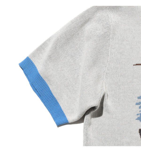 BEAMS PLUS「Knit Tee Jacquard」|Tシャツ・カットソー|