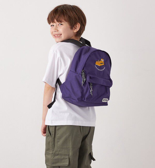 SHIPS any「【SHIPS any別注】OUTDOOR PRODUCTS: 刺繍 バックパック<KIDS>◇」|リュック|パープル