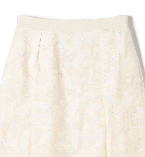 SHIPS for women「SHIPS Primary Navy Label:〈手洗い可能〉ジャカード スカート」|スカート|