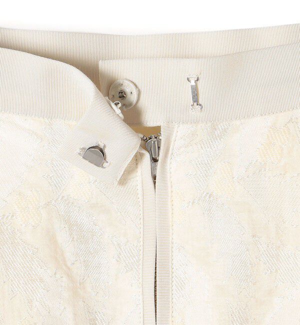 SHIPS for women「SHIPS Primary Navy Label:〈手洗い可能〉ジャカード スカート」|スカート|