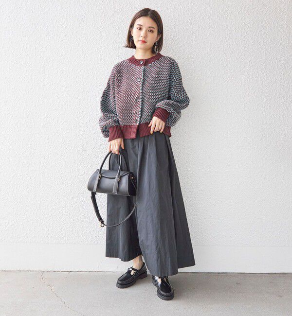 SHIPS for women「〈手洗い可能〉前後 2WAY ジャカード プルオーバー 24SS ◇」|ニット・セーター|