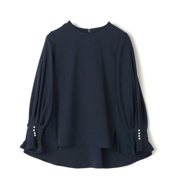 SHIPS for women「〈手洗い可能〉キャンディ スリーブ ブラウス &times; パンツ セットアップ」|シャツ・ブラウス|