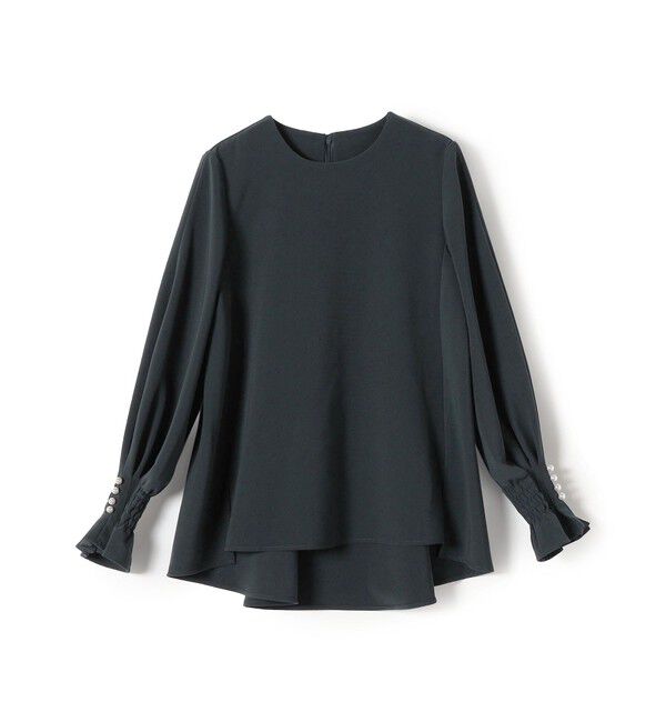 SHIPS for women「〈手洗い可能〉キャンディ スリーブ ブラウス &times; パンツ セットアップ」|シャツ・ブラウス|