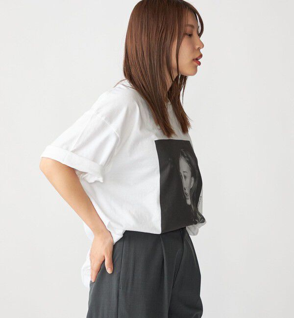 SHIPS「【SHIPS別注】GOOD ROCK SPEED: LIFE アクトレス フォト Tシャツ」|Tシャツ・カットソー|