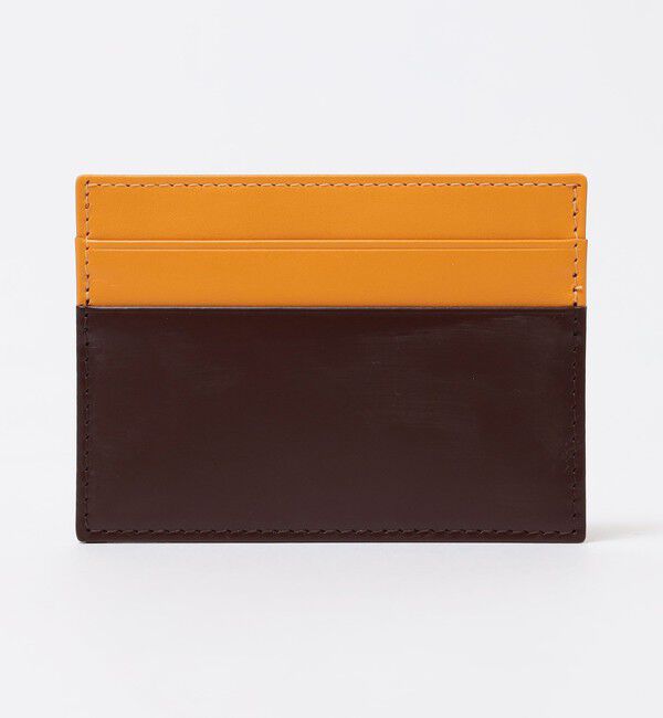 SHIPS「ETTINGER: ブライドルレザー フラット カード ケース」|名刺入れ・カードケース|