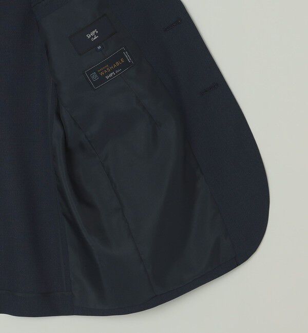 SHIPS Colors 「SHIPS Colors:〈洗濯機可能〉TW ウォッシャブル ジャケット(セットアップ対応可能)」|テーラードジャケット|