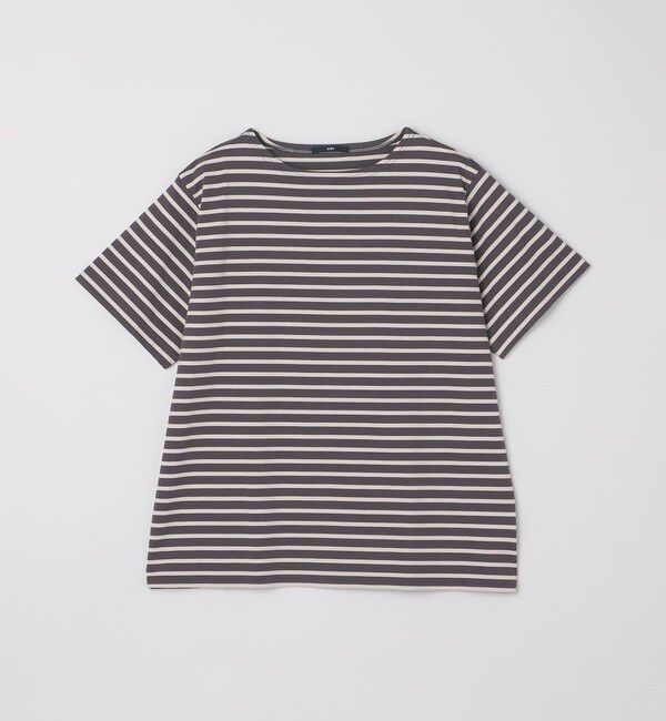 SHIPS「SHIPS: ショートスリーブ ボーダー バスク シャツ」|Tシャツ・カットソー|