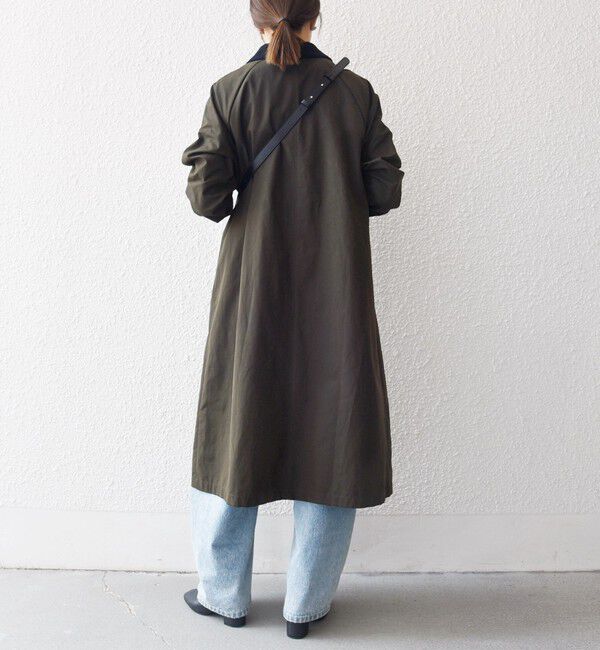 SHIPS any「SHIPS any: ステンカラー Aライン ロング コート」|ステンカラーコート|