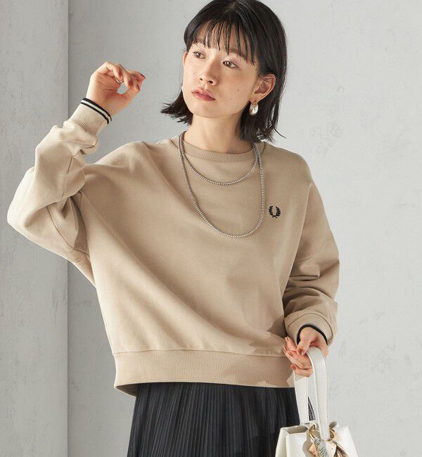 SHIPS for women「FRED PERRY: G1148 TIPPED SWEAT」|スウェット・ジャージ|