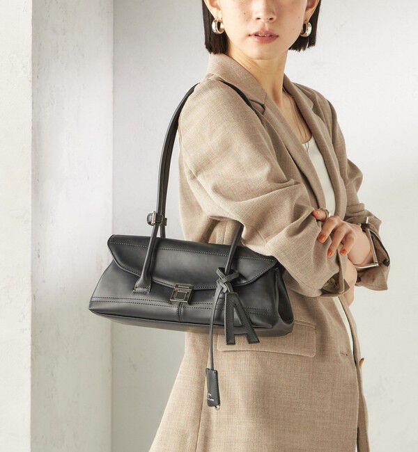 SHIPS for women「【WEB限定】George Cinq:SHOULDER BAG（S）」|ショルダー・メッセンジャー|ブラック
