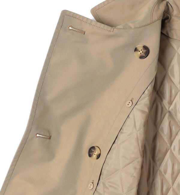 SHIPS Colors 「SHIPS Colors:キルティング ライナー ショート トレンチ◇」|トレンチコート|