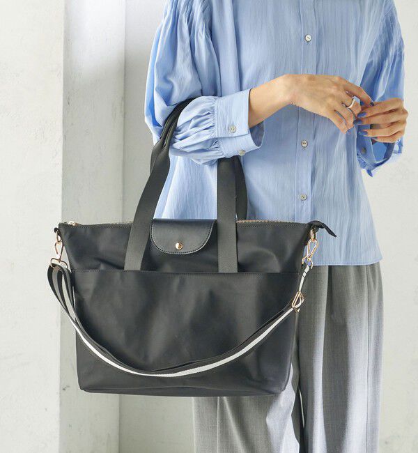 SHIPS for women「AGS トートバッグ」|トートバッグ|ブラック