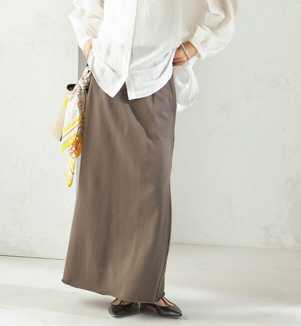 SHIPS for women「【SHIPS別注】SLOANE:〈手洗い可能〉マキシ丈 スカート」|スカート|