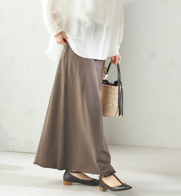 SHIPS for women「【SHIPS別注】SLOANE:〈手洗い可能〉マキシ丈 スカート」|スカート|