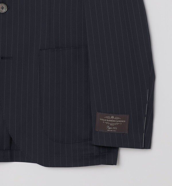 SHIPS「SHIPS: CANONICO ライト アンストラクチャード ストライプ スーツ」|スーツ|