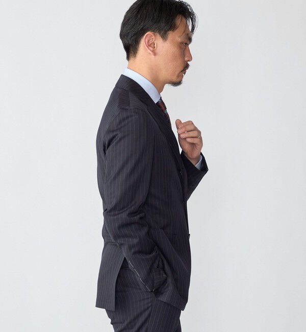 SHIPS「SHIPS: CANONICO ライト アンストラクチャード ストライプ スーツ」|スーツ|