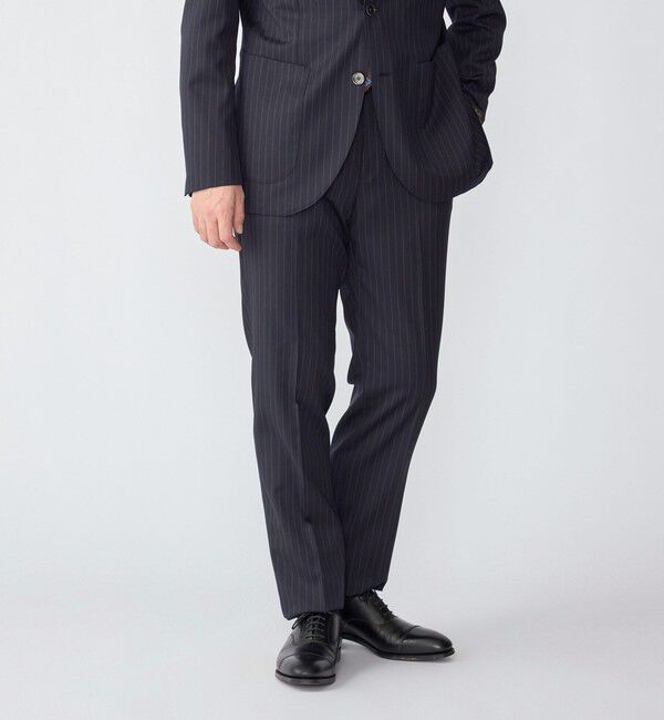 SHIPS「SHIPS: CANONICO ライト アンストラクチャード ストライプ スーツ」|スーツ|