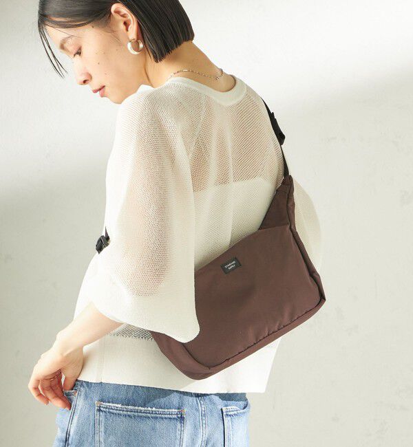 SHIPS for women「《予約》【SHIPS別注】STANDARD SUPPLY: トライアングル ショルダー」|ショルダー・メッセンジャー|ブラウン