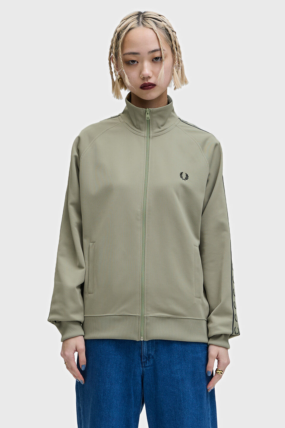 FRED PERRY 「Contrast Tape Track Jacket」|ブルゾン・スタジャン|