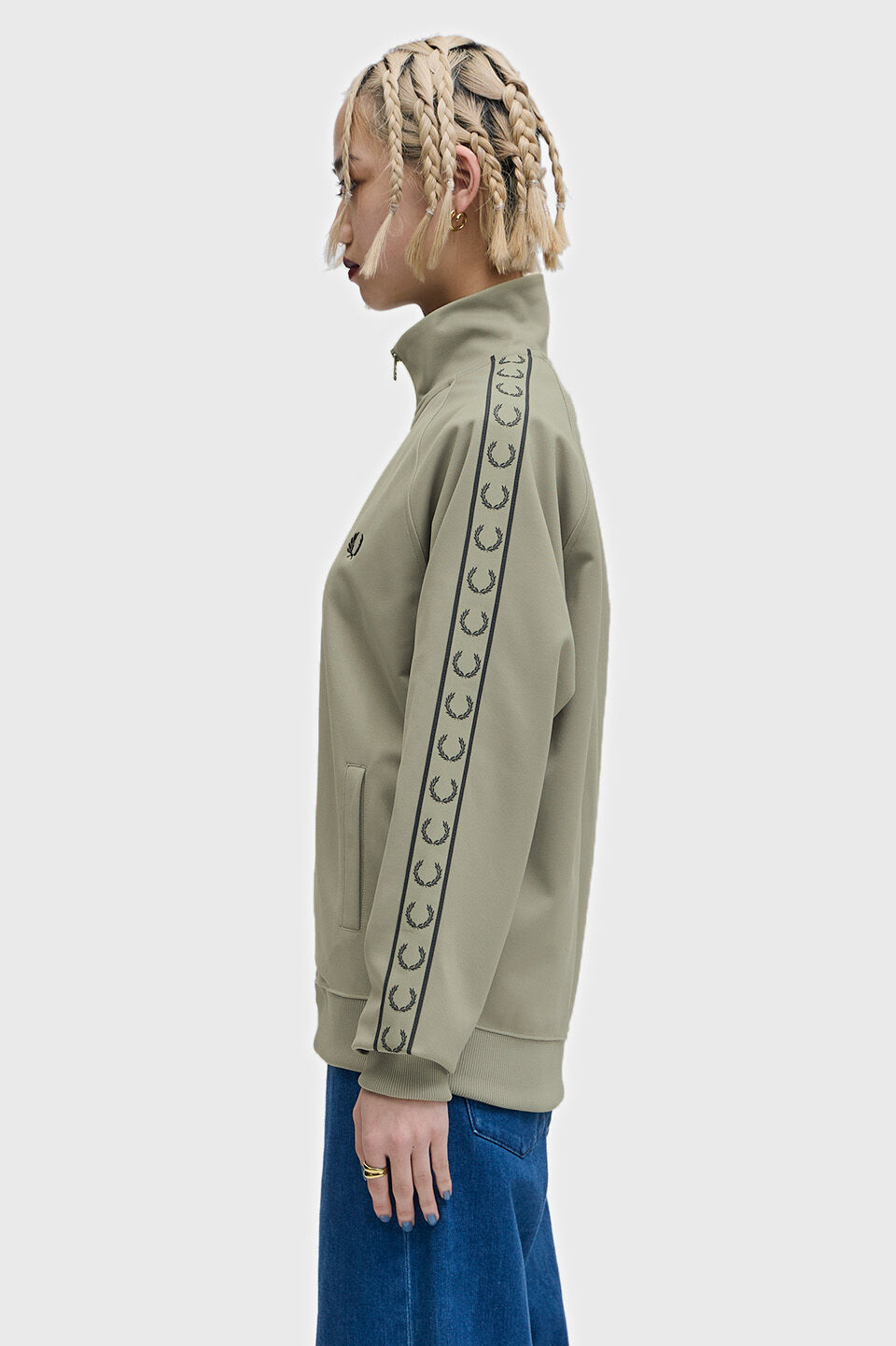 FRED PERRY 「Contrast Tape Track Jacket」|ブルゾン・スタジャン|