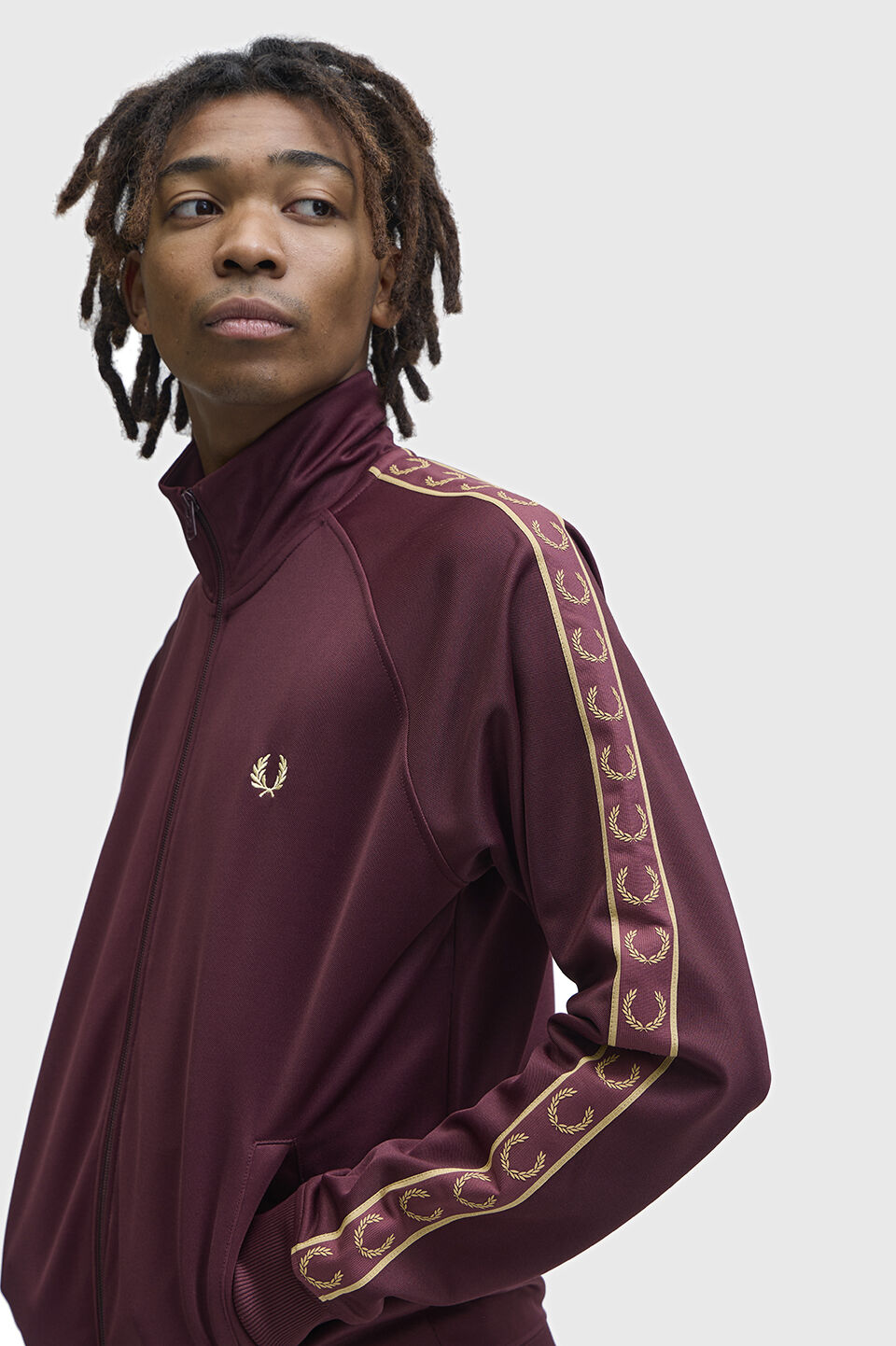 FRED PERRY 「Contrast Tape Track Jacket」|ブルゾン・スタジャン|