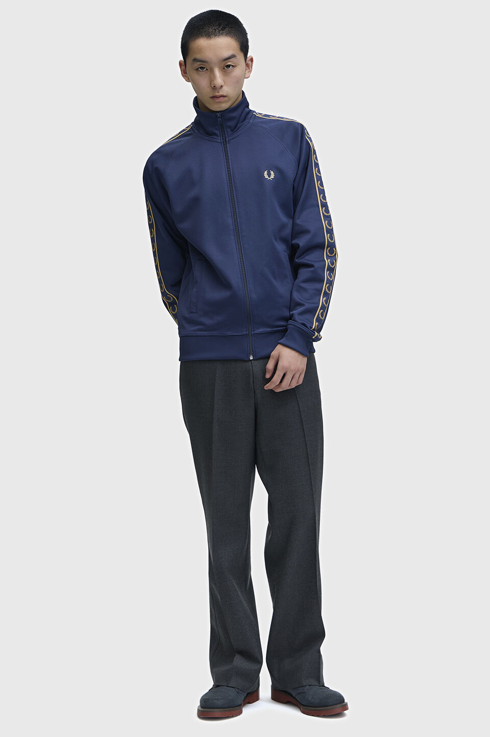 FRED PERRY 「Contrast Tape Track Jacket」|ブルゾン・スタジャン|