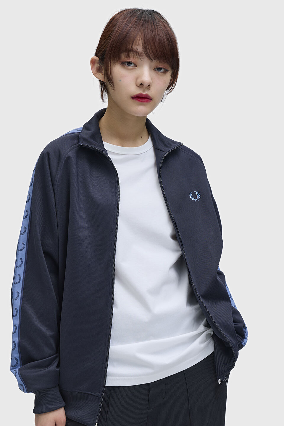 FRED PERRY 「Contrast Tape Track Jacket」|ブルゾン・スタジャン|