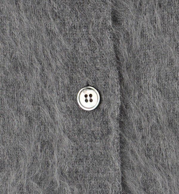 DES PRES「ピュアカシミヤファー ハーフスリーブカーディガン」|カーディガン|