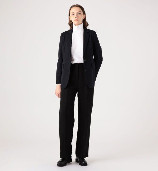 BACCA「シャドーストライプ テーラードジャケット」|テーラードジャケット|