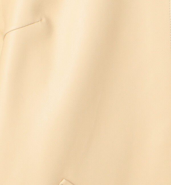 MACPHEE「レザーライク カバーオール」|ブルゾン・スタジャン|