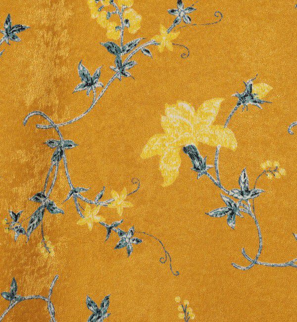 SOULEIADO「ベルベットサテンプリント キャミソールワンピース」|ワンピース|