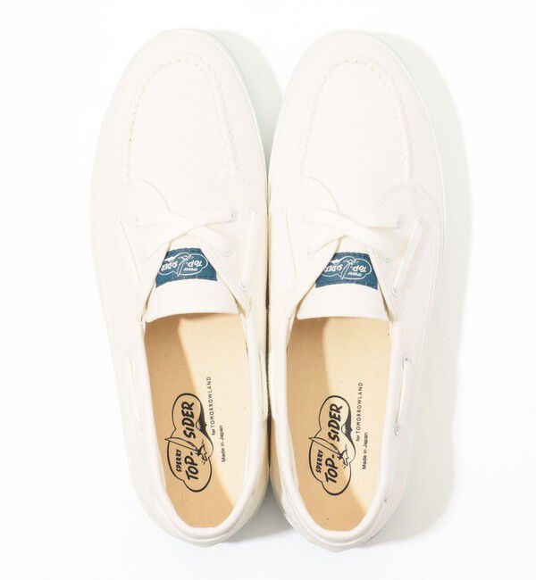 TOMORROWLAND GOODS「【別注】SPERRY SEAMATE キャンバススニーカー」|スニーカー|