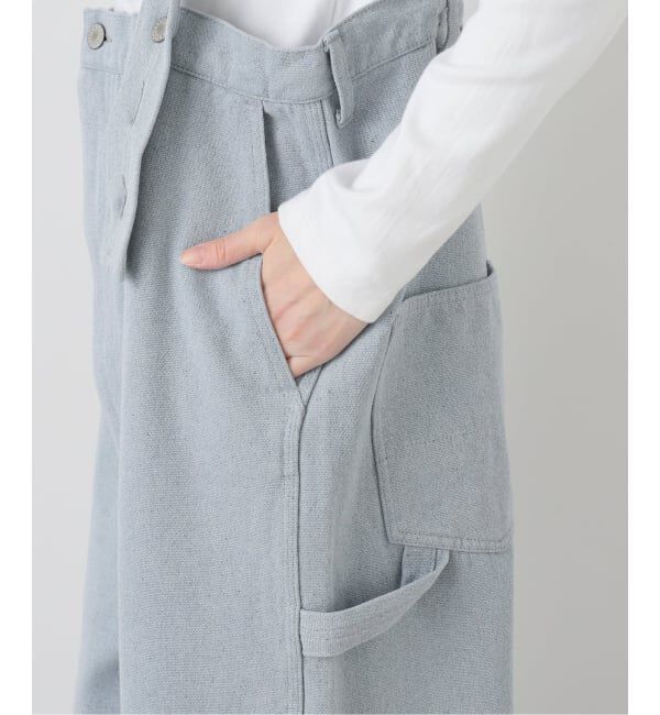  「QUIITO RECICLE WORK OVERALL Q26S-D133：オーバーオール」|オールインワン|