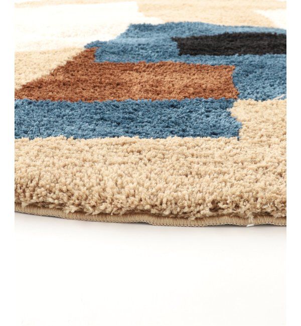 journal standard Furniture「《予約》GEOMETRIC RUG ROUND 140　ジオメトリックラグ」|その他|